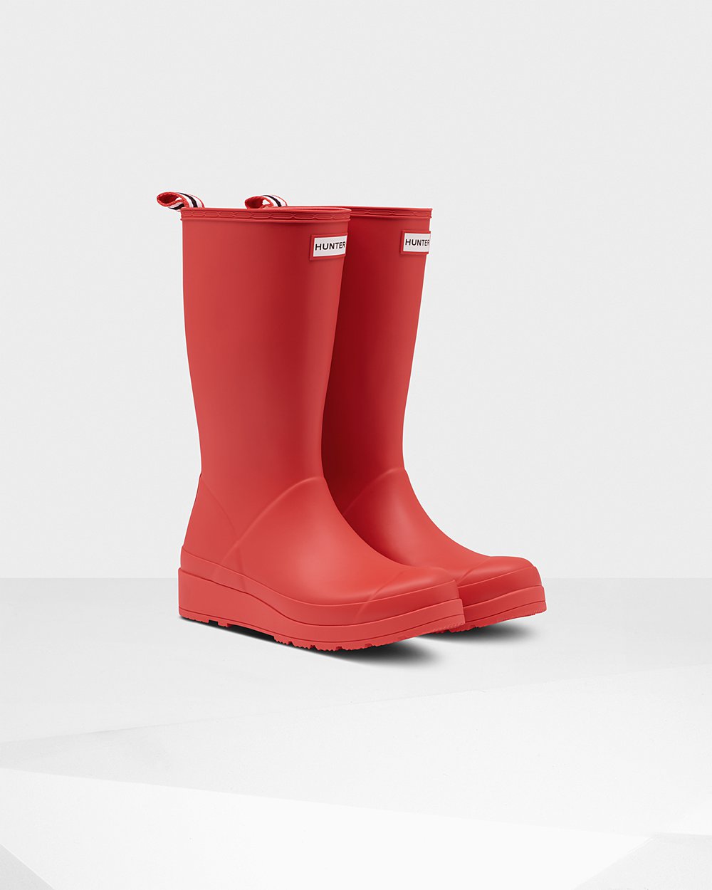 Women Hunter Original Tall Rain | Play Boots Red | NZ-30819-HKAO